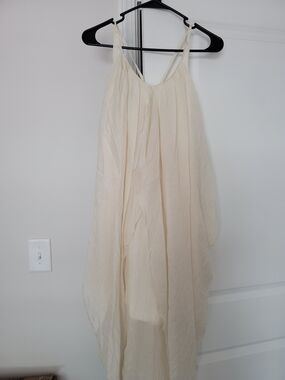 Sleeveless Boho Cotton Flowing Dress Size M